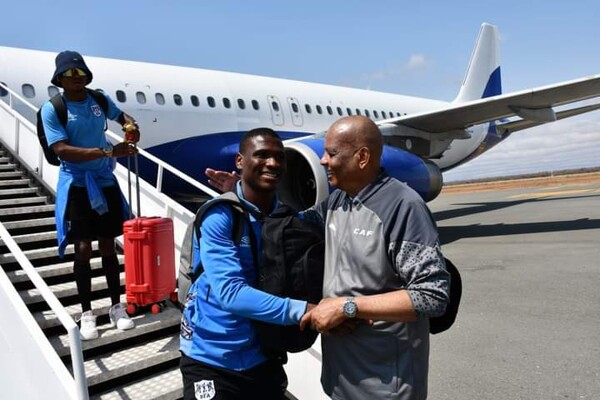 Национальная сборная Ботсваны прибыла с опозданием